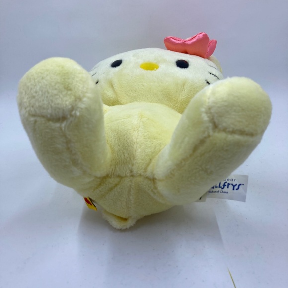 Hello Kitty Small Frys Plush Build a Bear Yellow 7" New With Out Tags - Picture 4 of 12